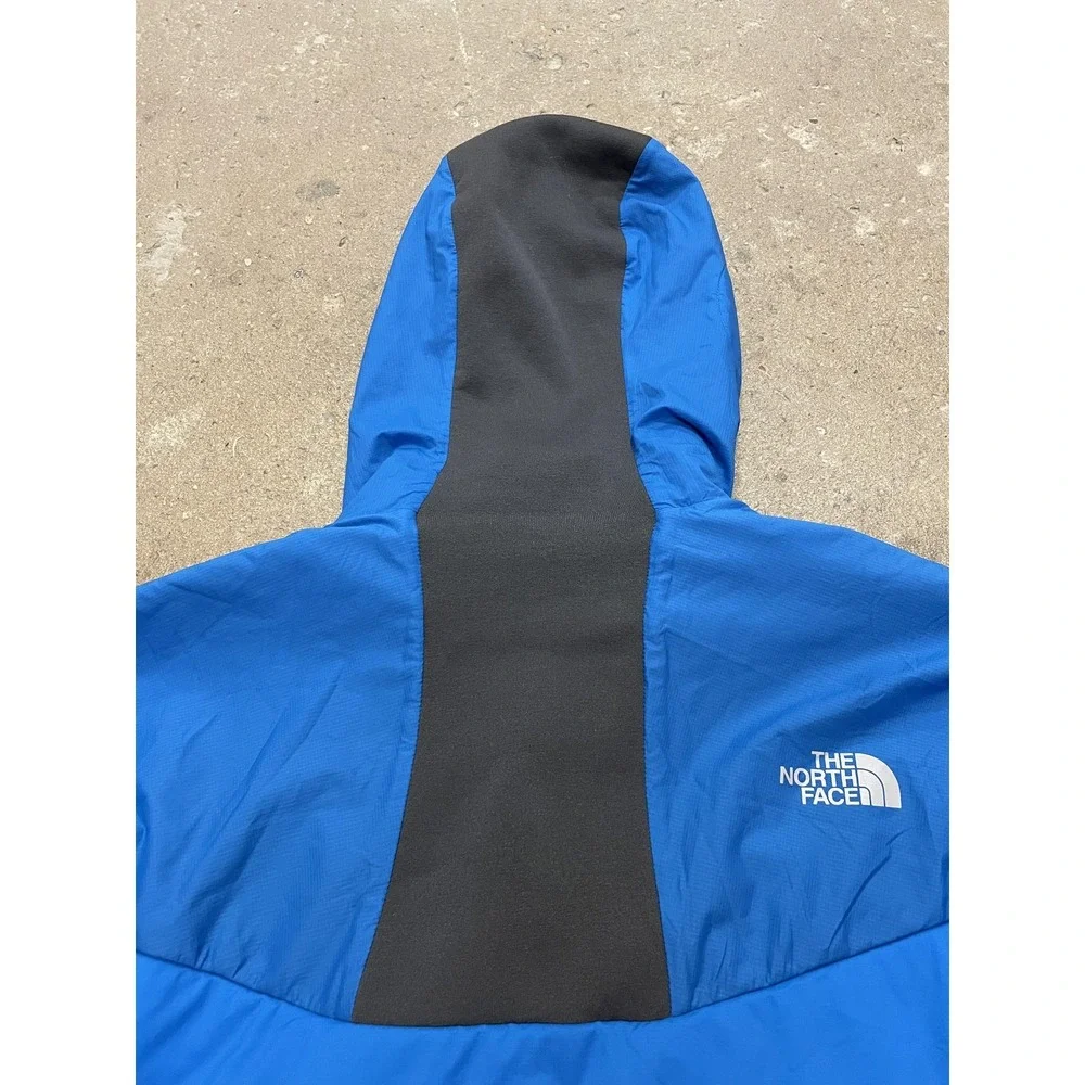 The North Face Jacket Mens Large Blue Black Summit Series‎ Seven Summits Hooded